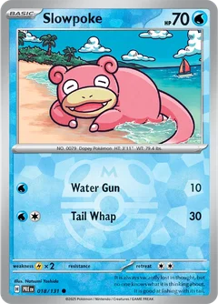 Slowpoke Master Ball Holo 18